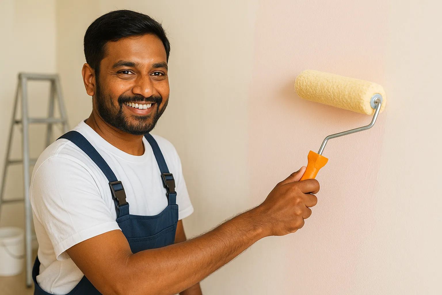 Interior house painting service in Kochi home